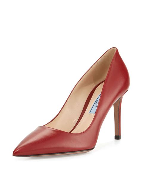 scarpe rosse d prada|Scarpe PRADA da Donna .